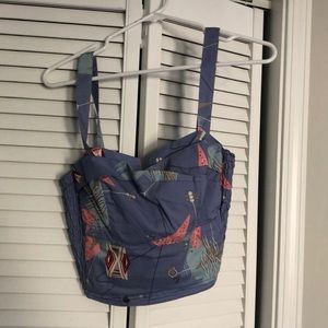 Trashy diva lilac atomic trixie top